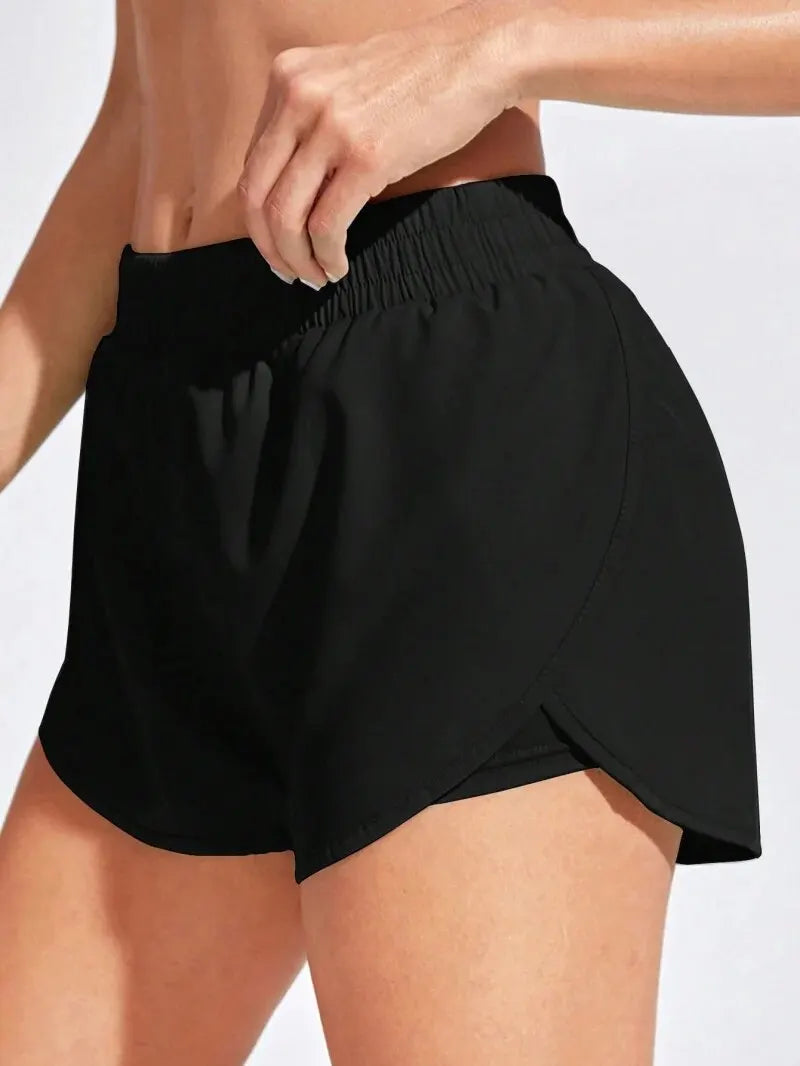 Yoga Shorts Women Fitness Elastic Running Workout Short Leggings for Ladies Gym Sport Shorts Fitness Sportwear